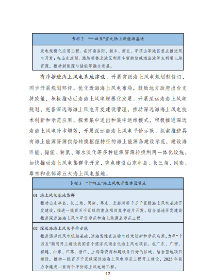 發(fā)改委、能源局等九部委聯(lián)合印發(fā)發(fā)布“十四五”可再生能源規(guī)劃！