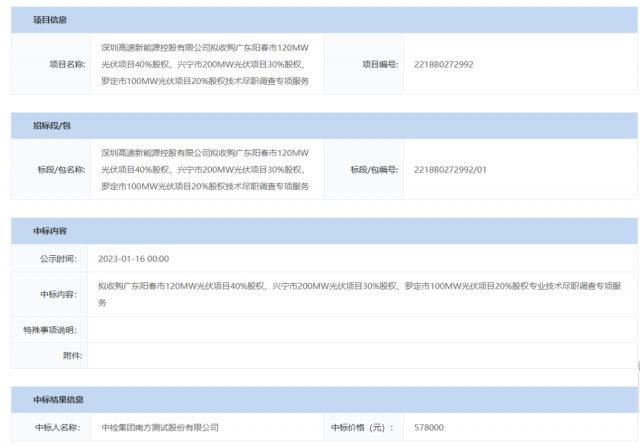 深圳高速入局光伏投資，擬收購420MW電站部分股權(quán)