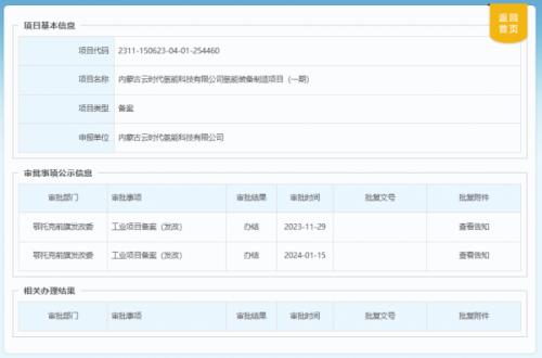 總投資75億!內(nèi)蒙古氫能裝備制造項目獲批