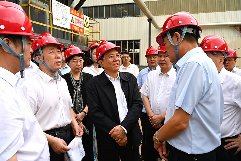 生態(tài)環(huán)境部黨組書記孫金龍赴山東省調研大氣污染防治工作