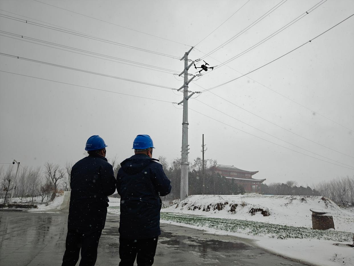 國網上蔡縣供電公司：聞雪而動 特巡保供